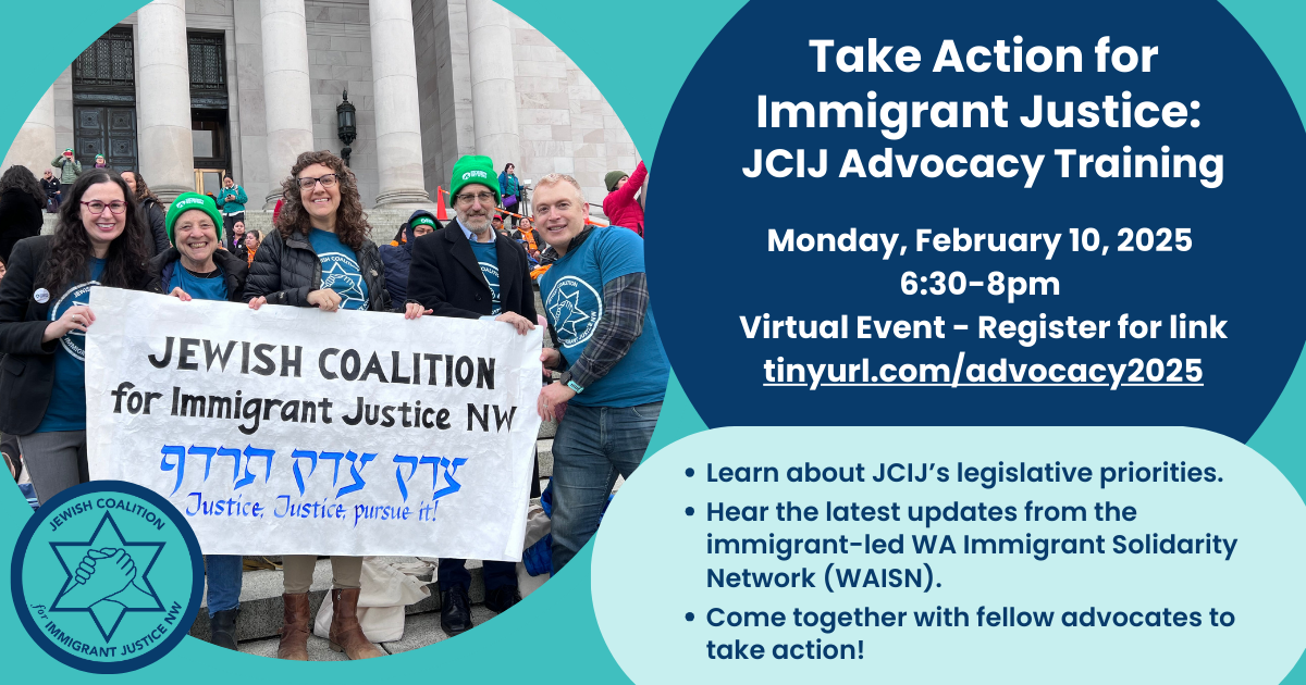 Community Immigration Events Events — Jewish Coalition for Immigrant Justice NW