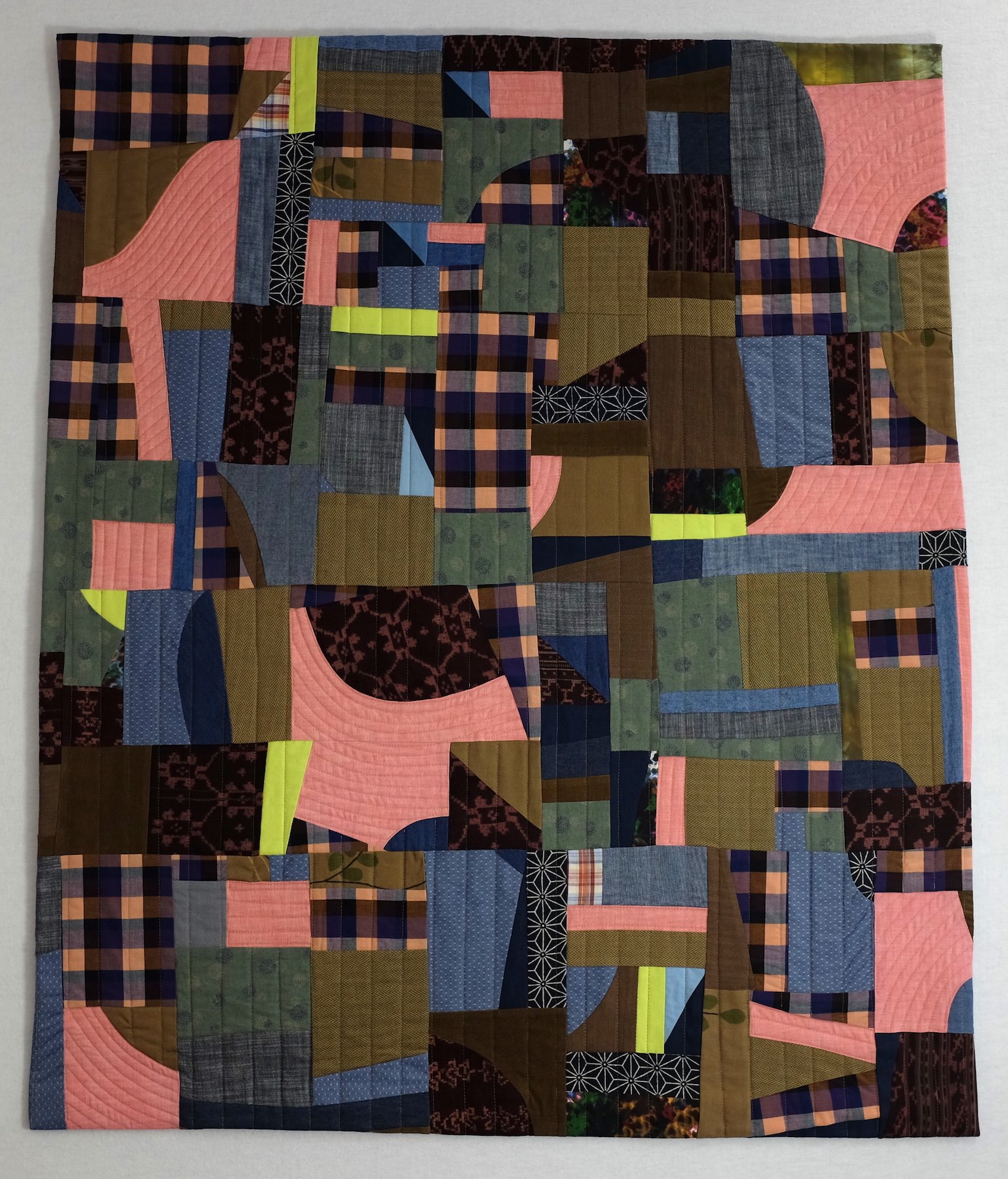 Frolic, 2019.
Made of reclaimed and thrifted materials, improvised setting.