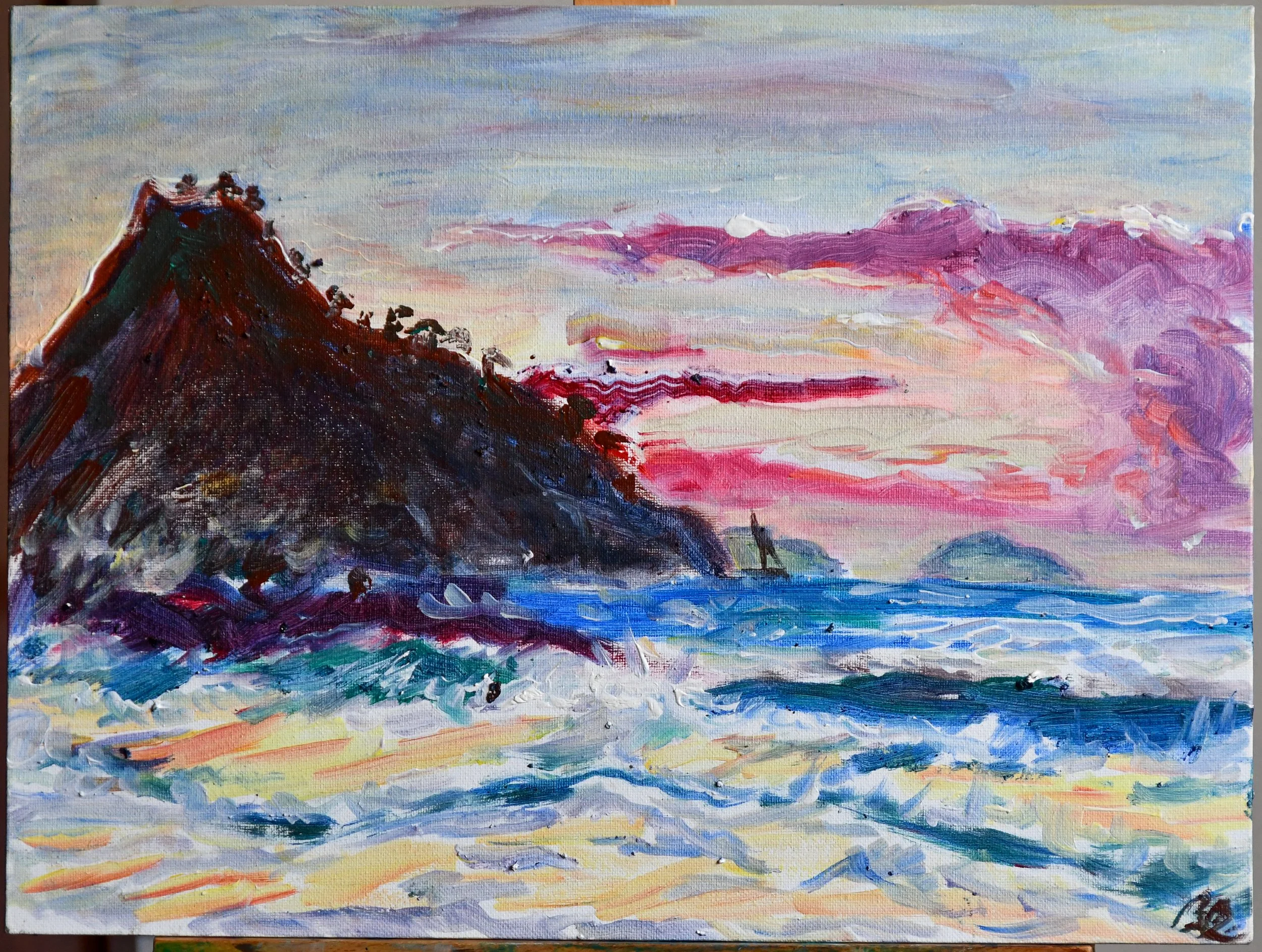 Sunrise, Acrylic on Canvas, 2025