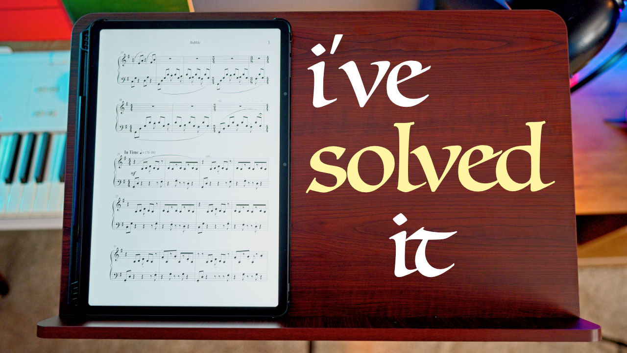 Sheet Music Reading Tablets