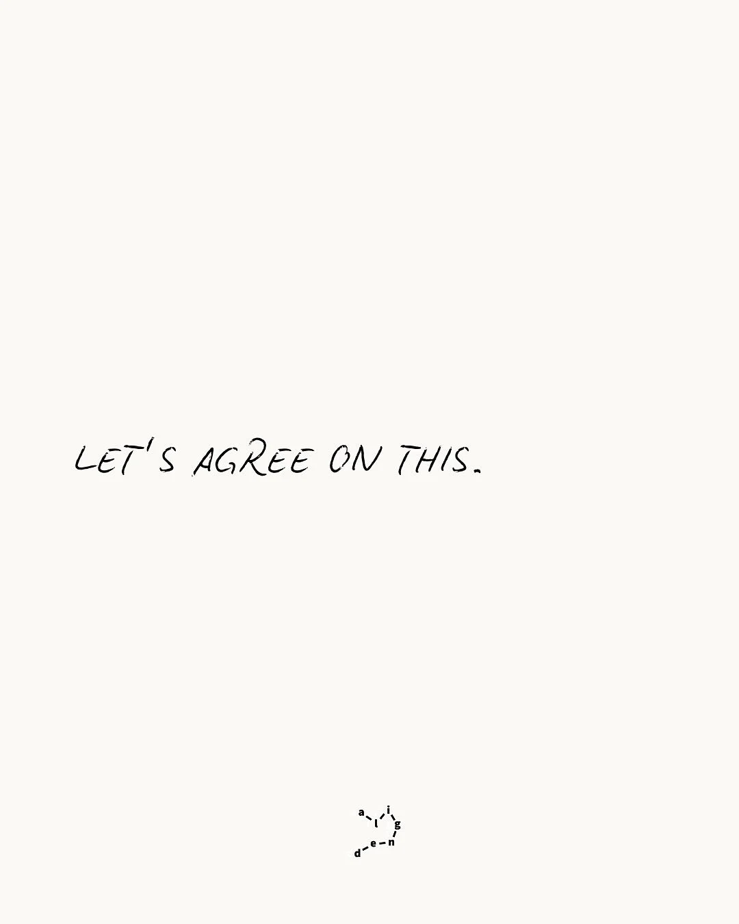 Let&rsquo;s agree on this:
Your worth isn&rsquo;t defined by someone else&rsquo;s inconsistency.
Or their confusion. Or their silence.

If you&rsquo;re growing, some people might not recognize you at first.
That doesn&rsquo;t mean you&rsquo;ve change