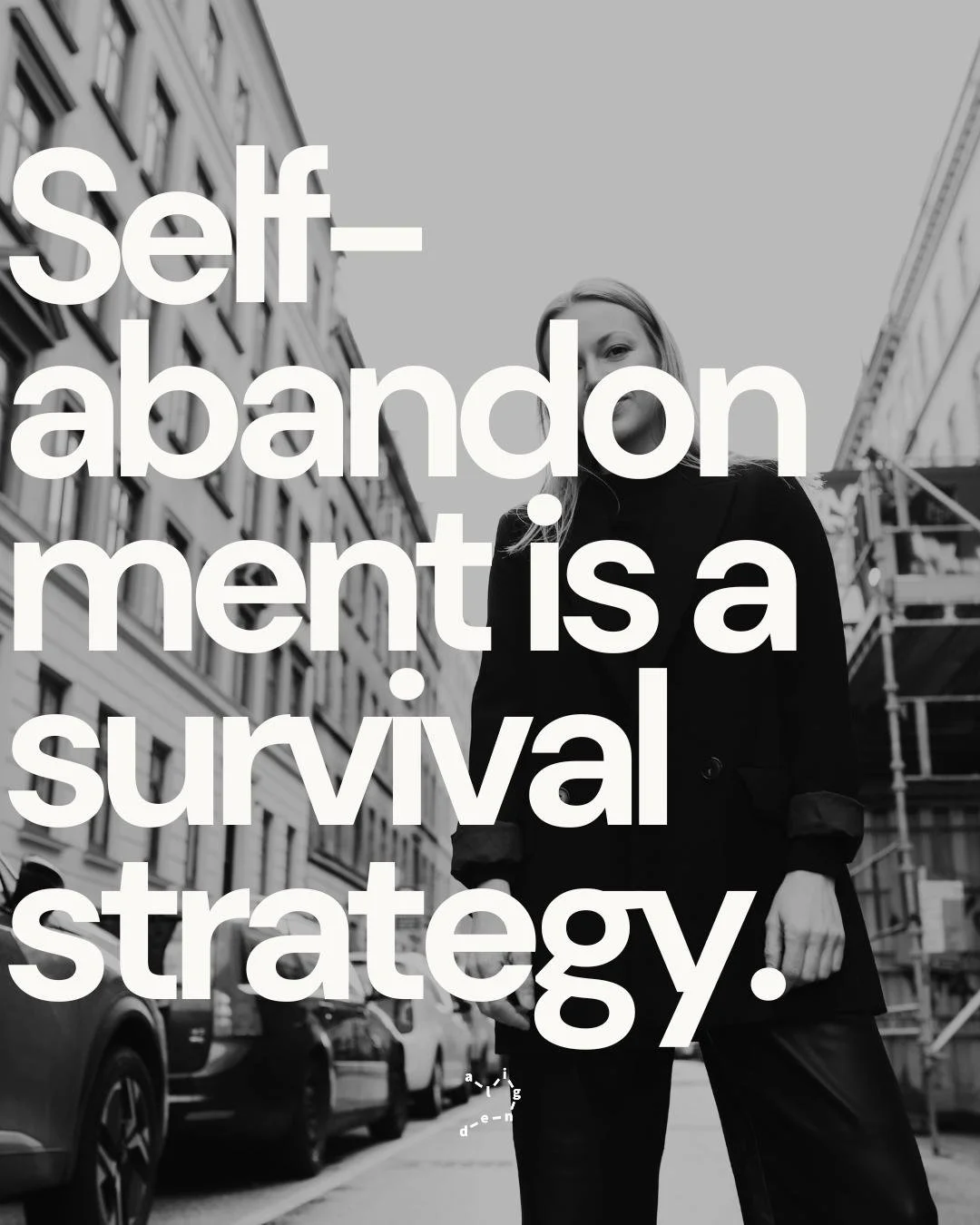 Self-abandonment isn't weakness.
It's what happens when staying connected once required leaving yourself.

You learned early:
Your needs complicated things.
Your emotions affected others.
Your truth created tension.
So your system adapted.
You learne
