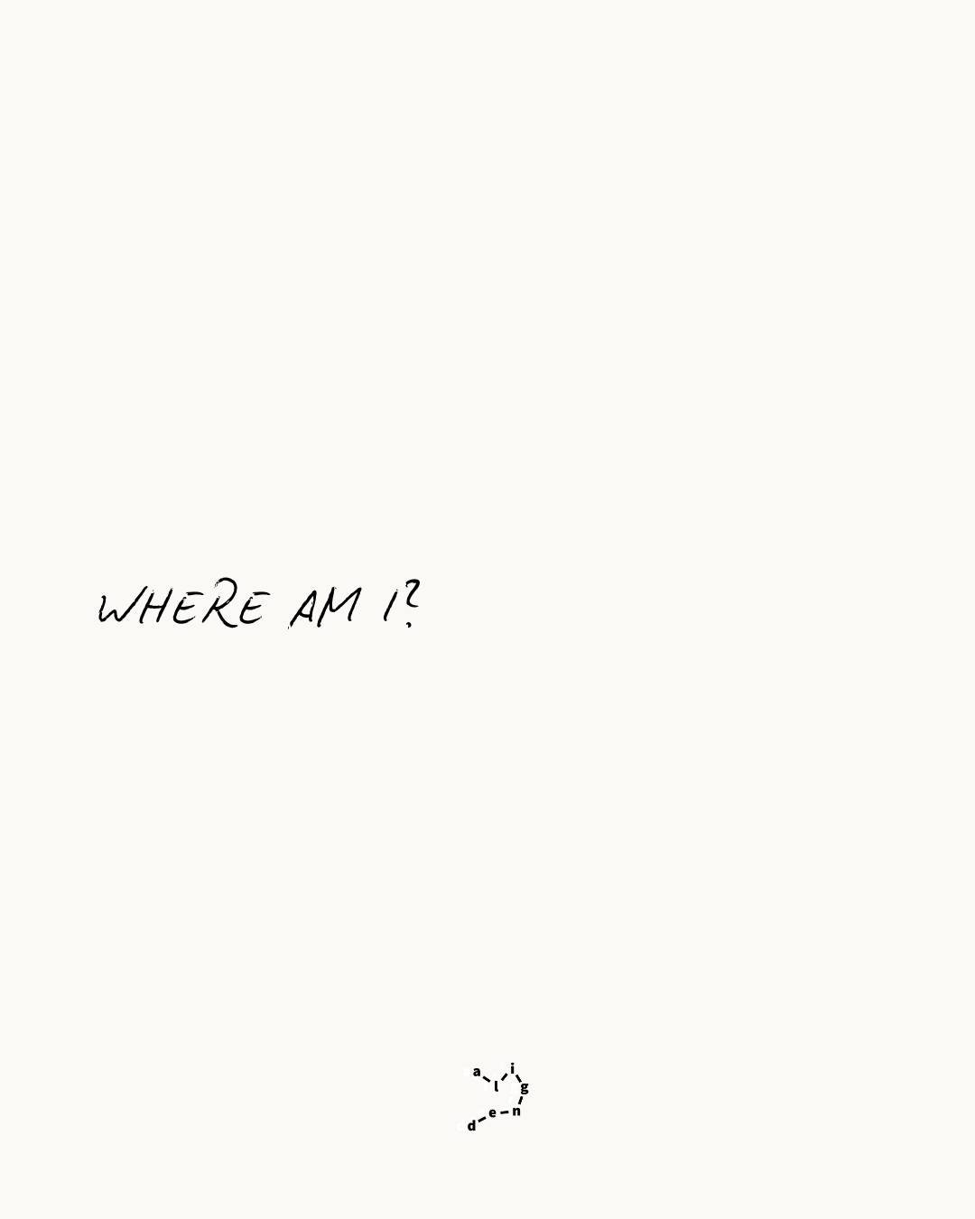 The question isn't "Am I present?"
The question is: Where am I?

We think presence means being focused.
Not distracted.
Paying attention.
But you can be focused and still not be here.

You can be:
Listening intently &mdash; while monitoring