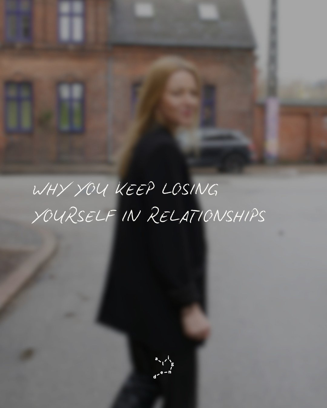 You don't lose yourself because you're bad at relationships.
You lose yourself because staying connected to yourself has never felt safe. 

Because somewhere &mdash; early, quietly, or loudly &mdash; you learned that being fully you came with a cost.