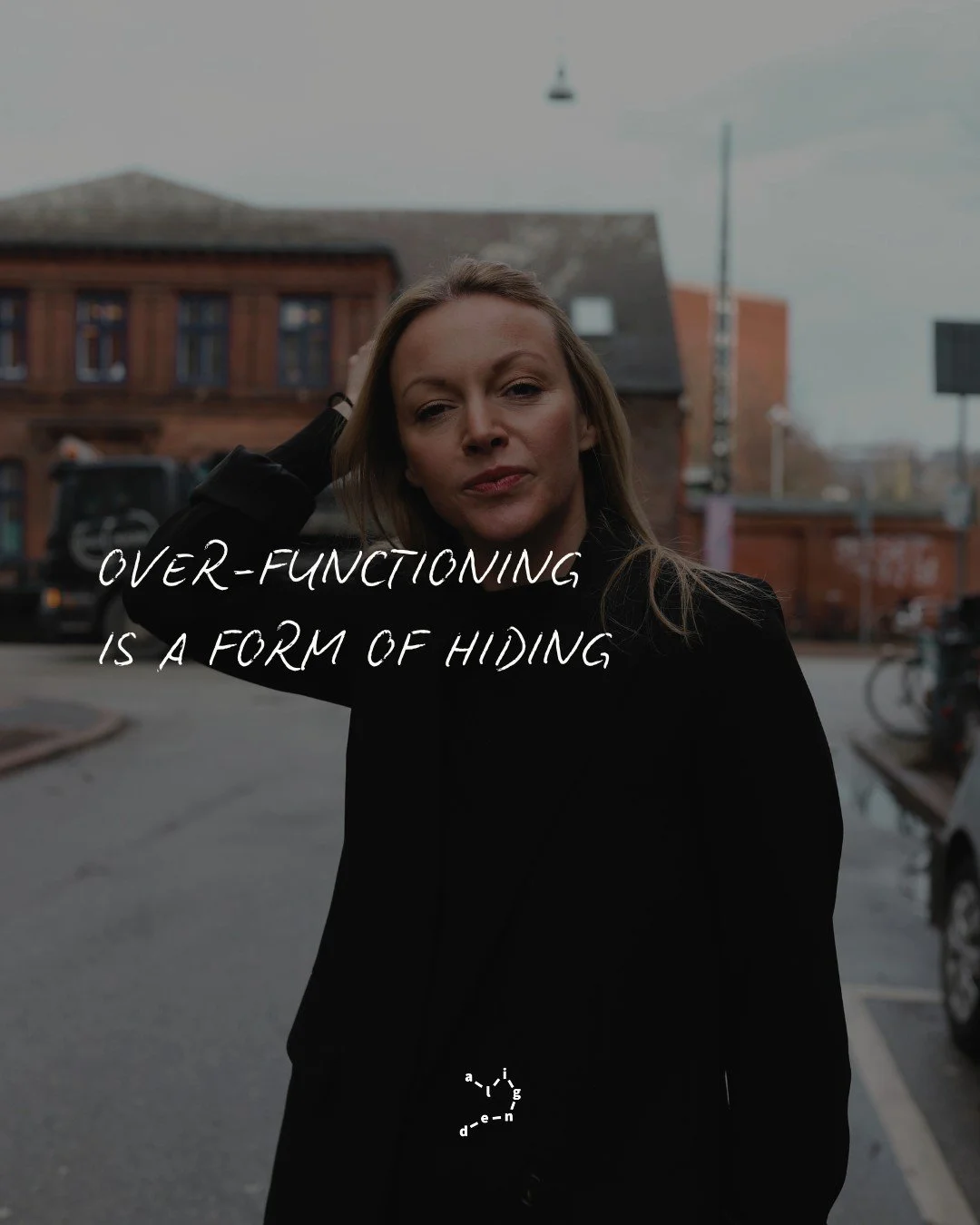 You think you're being helpful. Useful. Valuable. And you are. But you're also hiding.

When you over-function, people see what you do. Not who you are. They value your usefulness. Your productivity. Your capacity to solve problems, manage chaos, hol