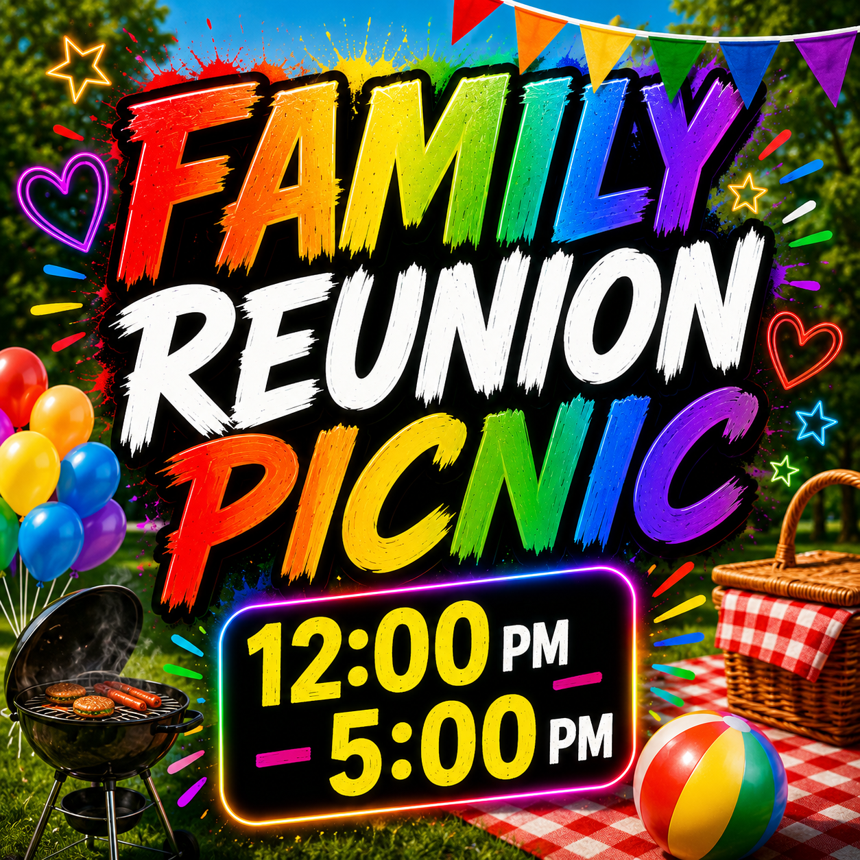Family Reunion Picnic