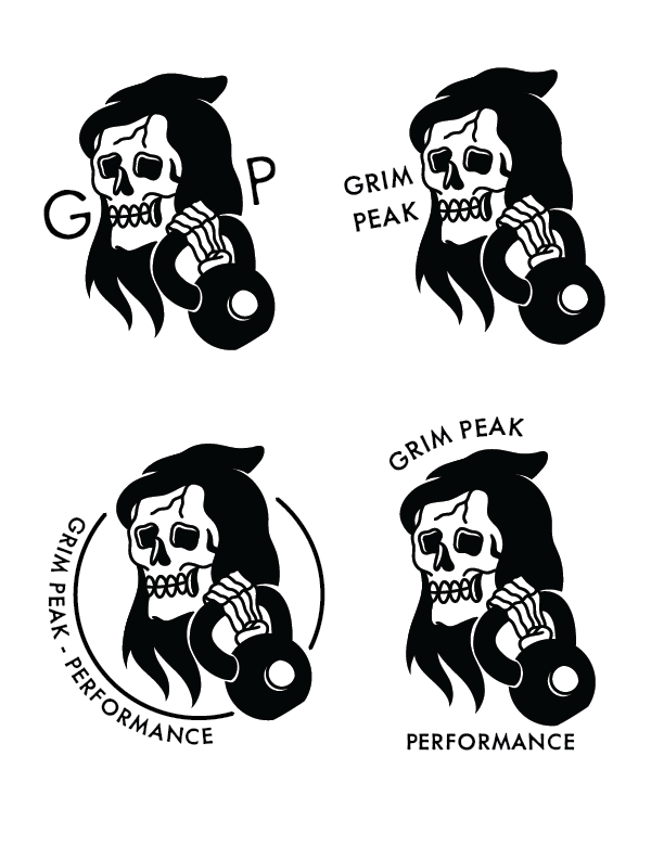 Branding Concepts - Grim Peak Performance