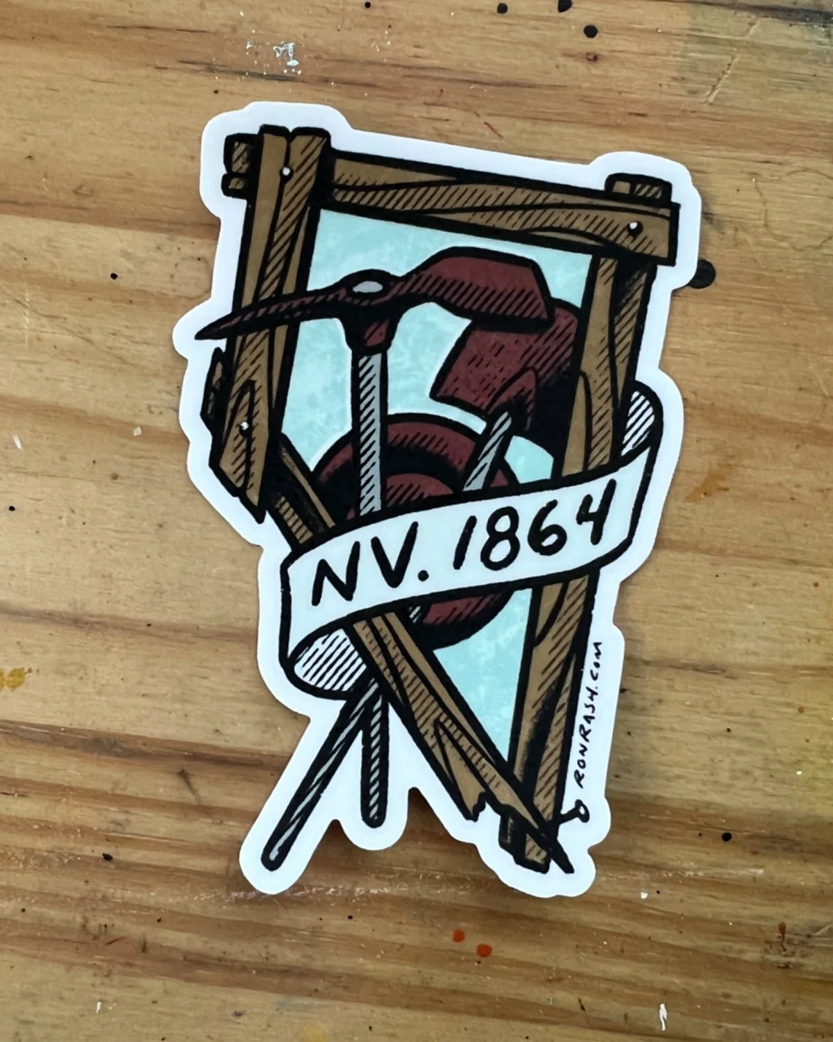 Sticker - 1864