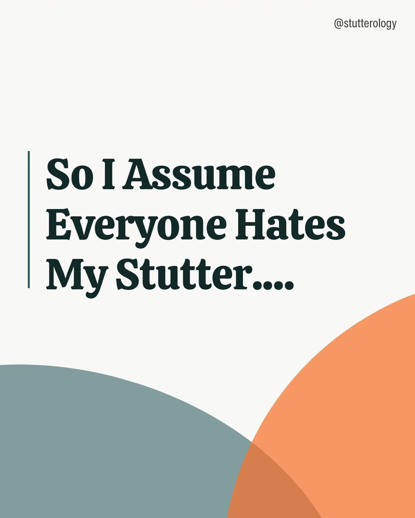 I Like My Stutter A Stutterer Still Stuttering Stutterology