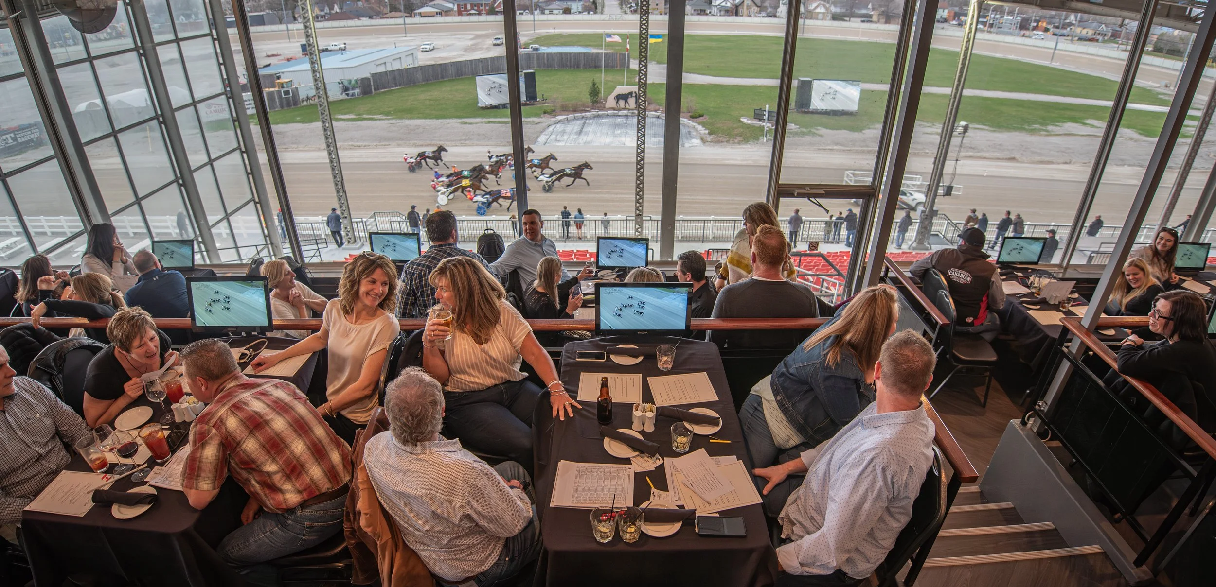 Dine with a View — The Raceway at Western Fair District