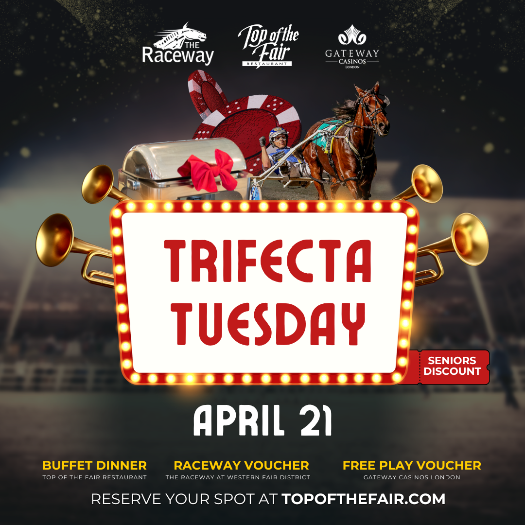 TRIFECTA TUESDAY - Tuesday Live Racing - Post Time 5:50 PM