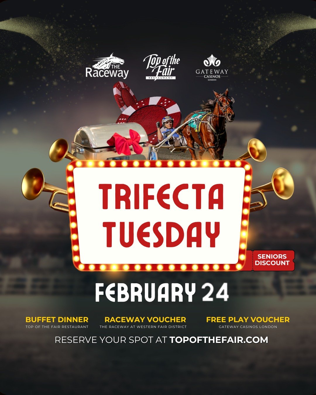 Tuesday Live Racing - Post Time 5:50 PM 