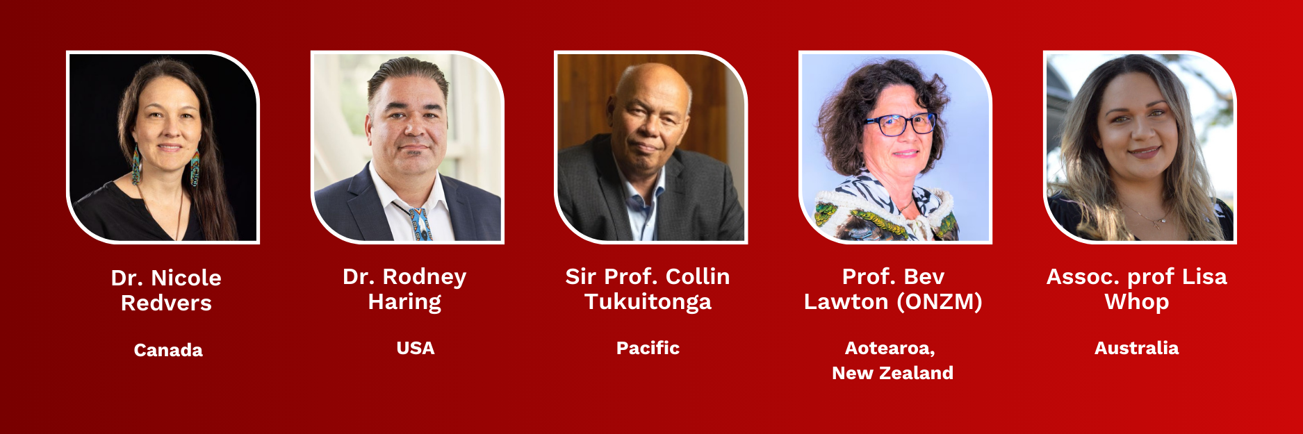 Global voices unite: First speakers announced for World Indigenous ...