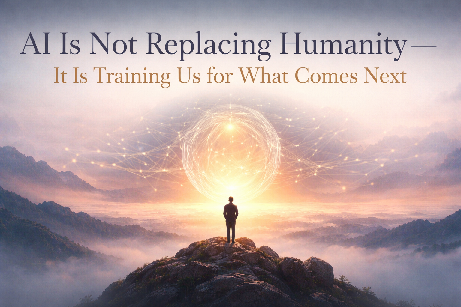 AI Is Not Replacing Humanity — It Is Training Us for What Comes Next
