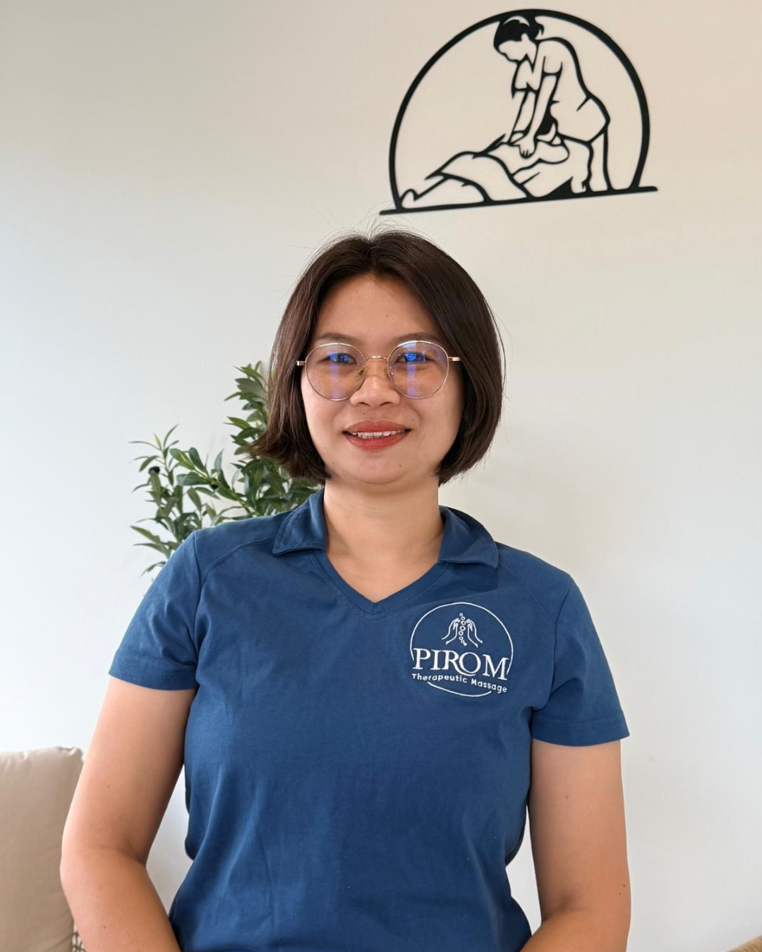 Pui Nityaya Thai therapeutic massage therapist trained in traditional Thai massage and reflexology at Pirom Massage Queenstown