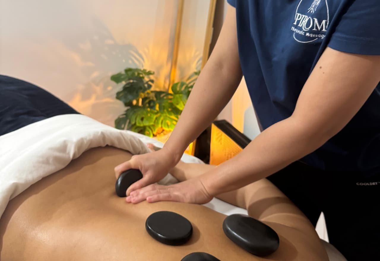 trigger point hot stone massage Queenstown