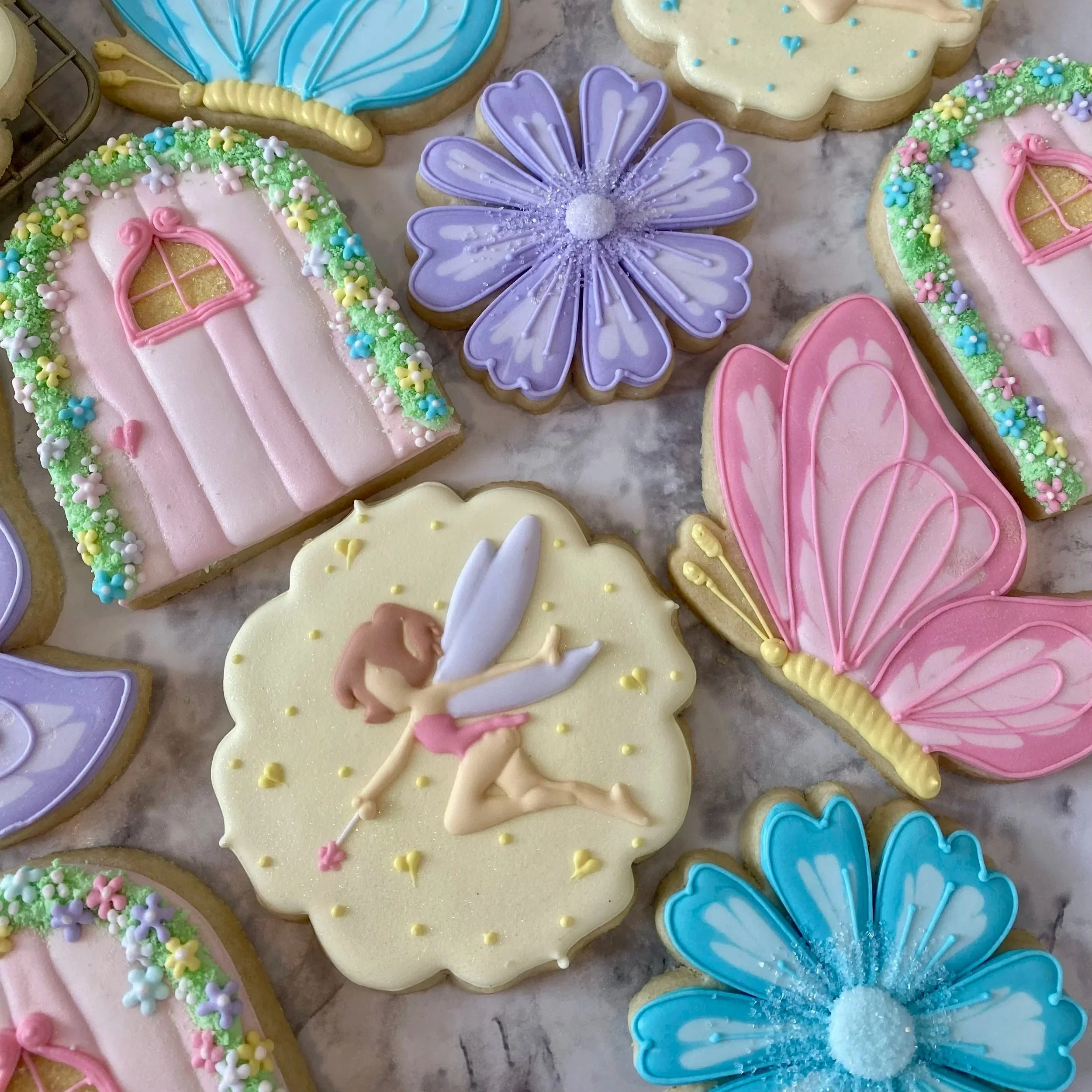 Fairy Themed Sugar Cookies