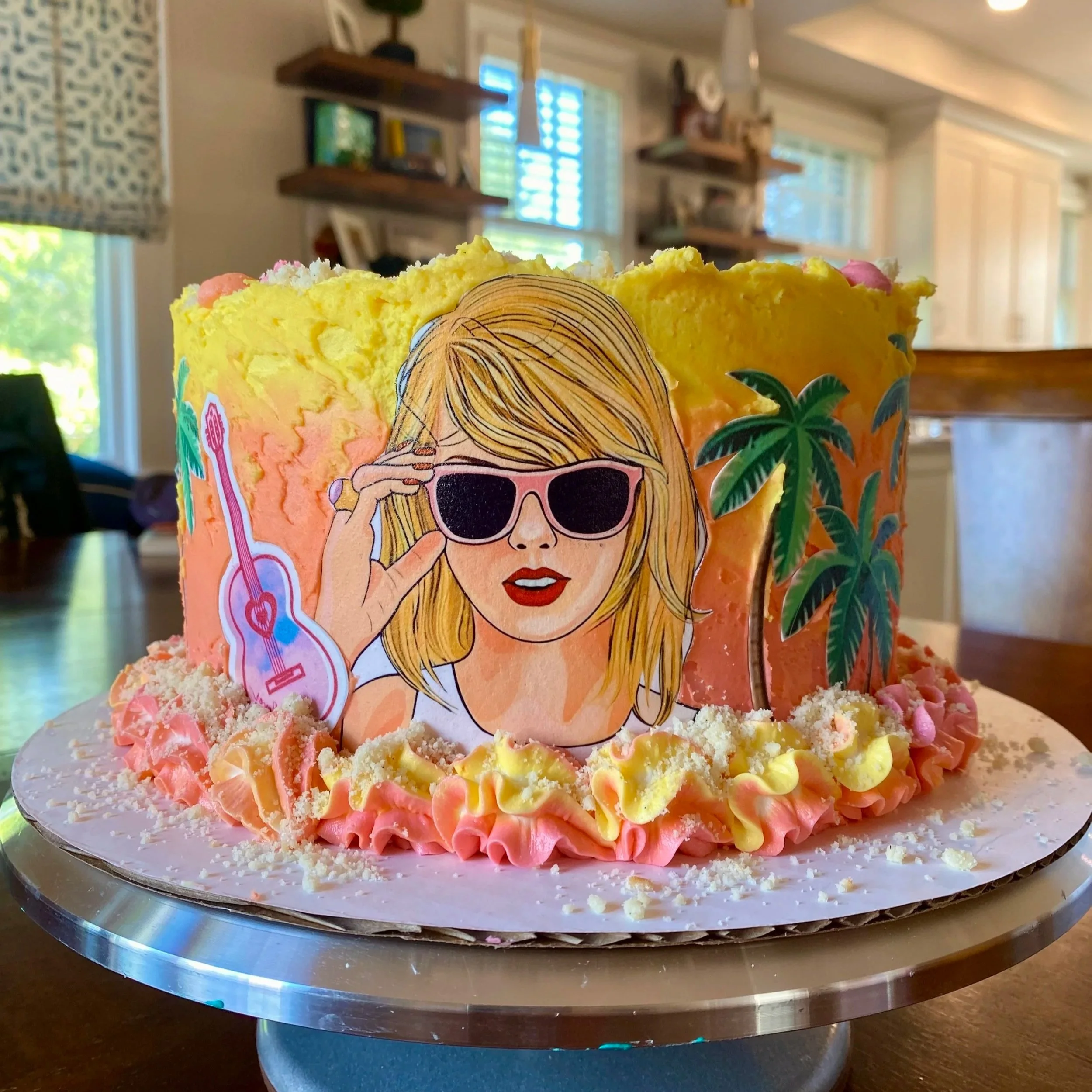 Cruel Summer Themed Birthday Cake