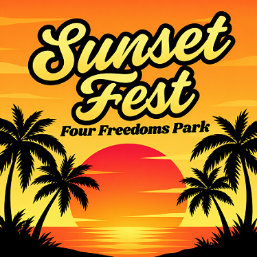 Sunset Fest at Four Freedoms Park