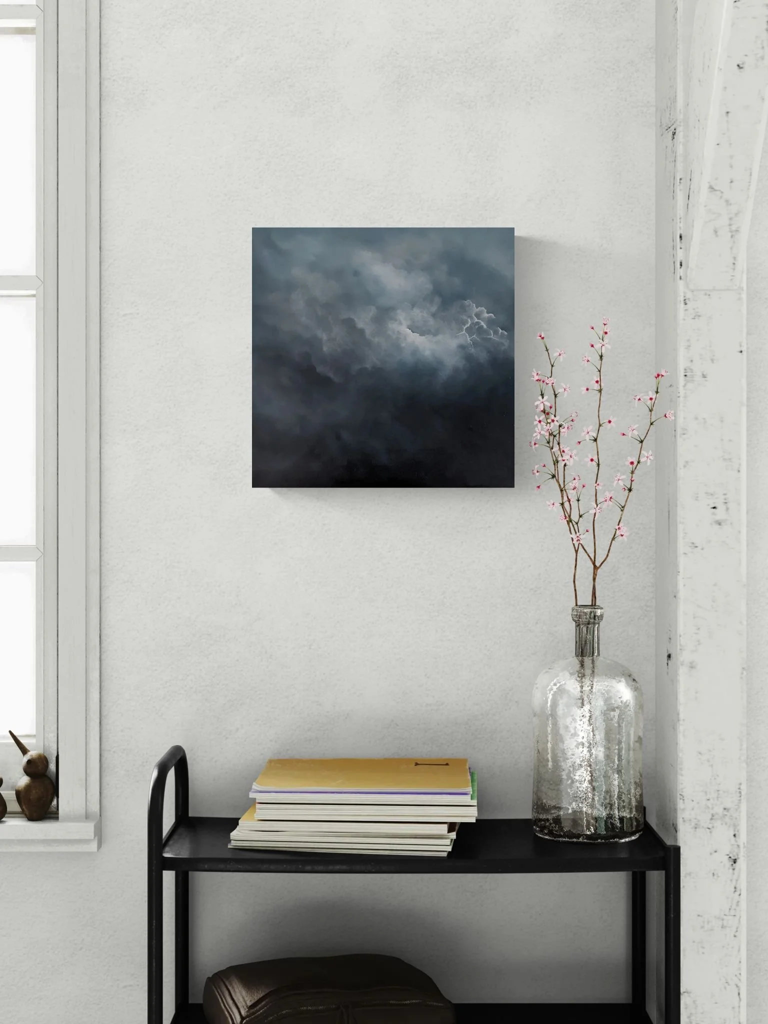 Close-up of a trolley with flowers and books (2).jpeg