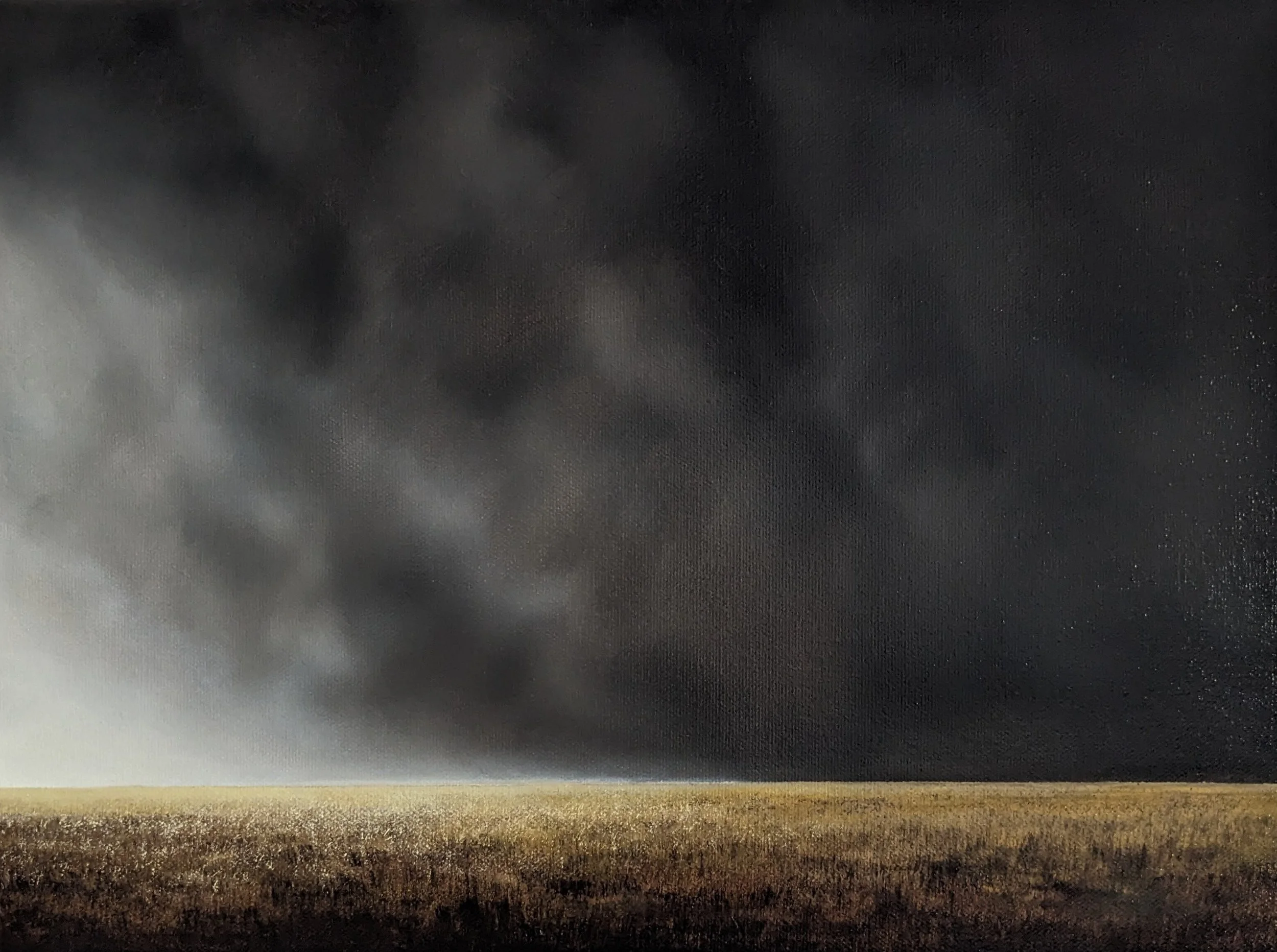 'Storm Hymn', Original Oil Painting, 12" x 16"