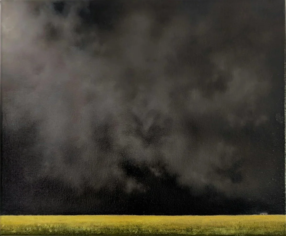 'Quiet Fury', Original Oil Painting, 10