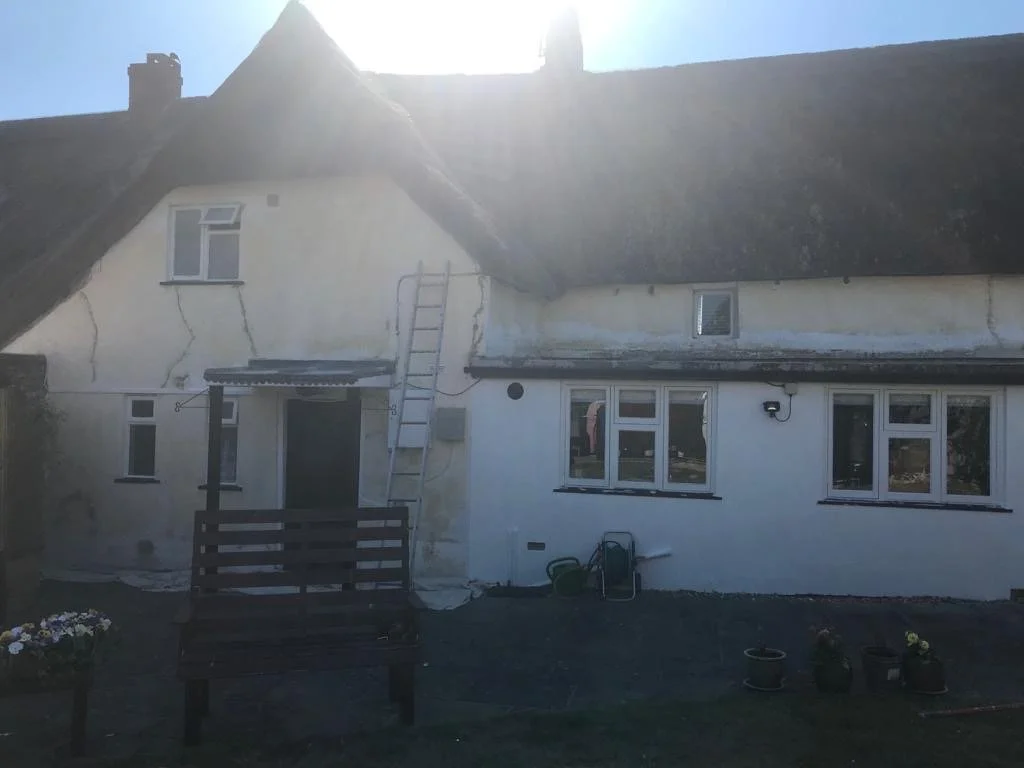 Thatched Roof House - Before
