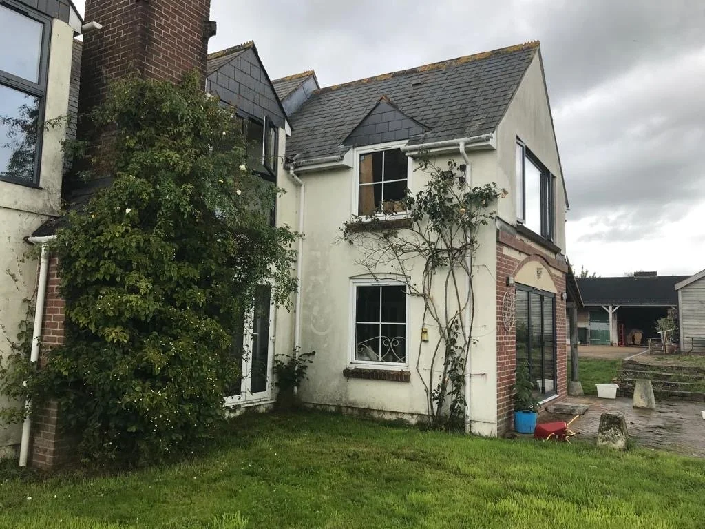 Exterior Walls - Before