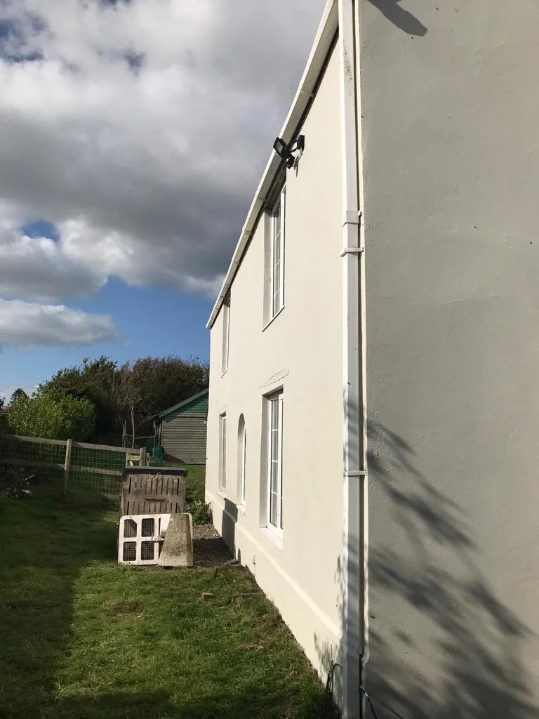 Exterior Walls - After