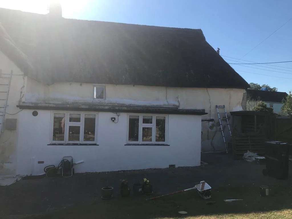 Thatched Roof House - Before