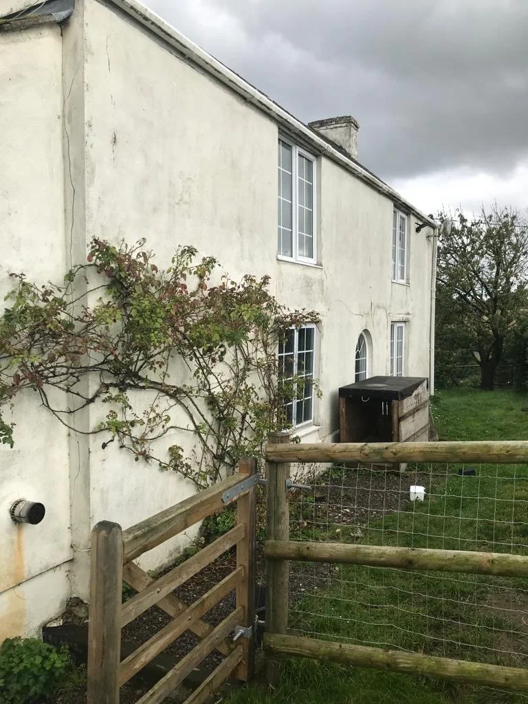 Exterior Walls - Before