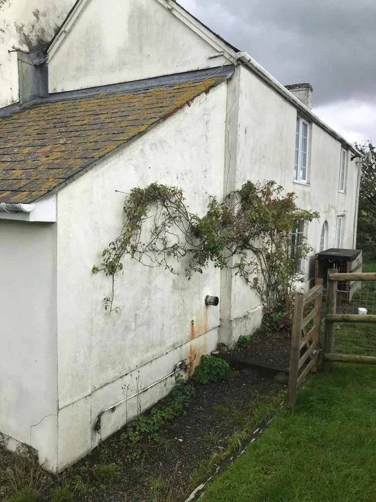 Exterior Walls - Before