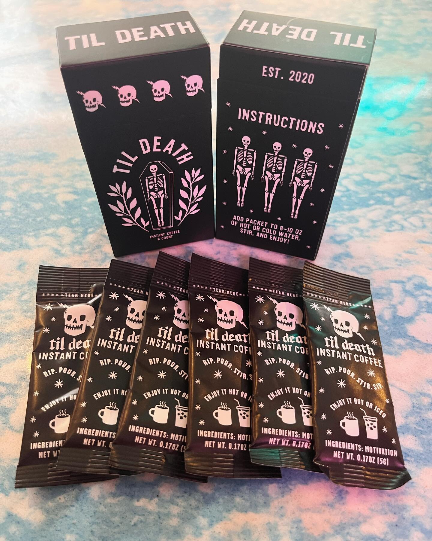 just in time for the holidays we now have the coolest instant coffee from @tildeathnyc!!! our friends there roast their own beans and ship them off to be turned into the best instant coffee you have ever had. come grab one for yourself and all the co