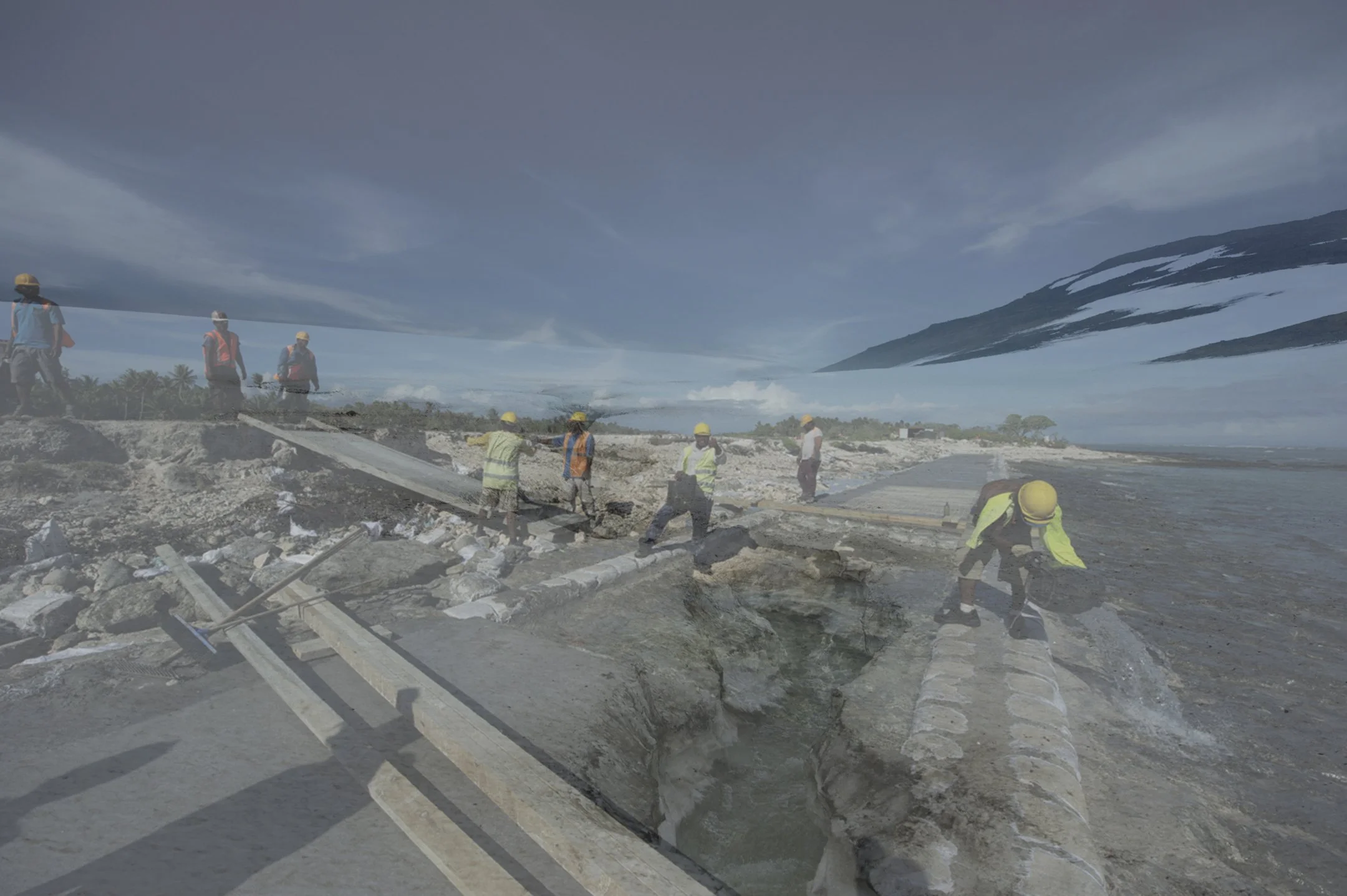 Erosion – Chukotka, Russia + Kiribati