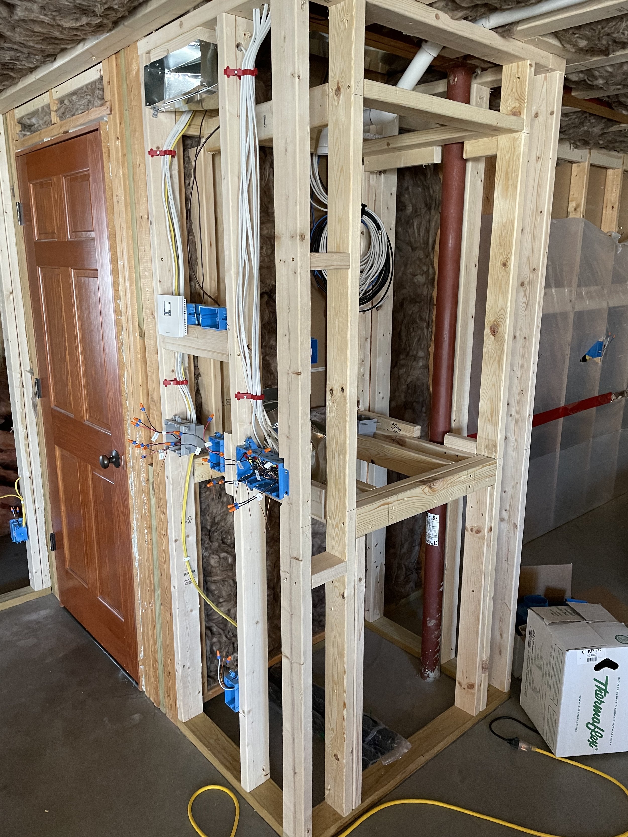 Basement Finish - Framing & Wiring