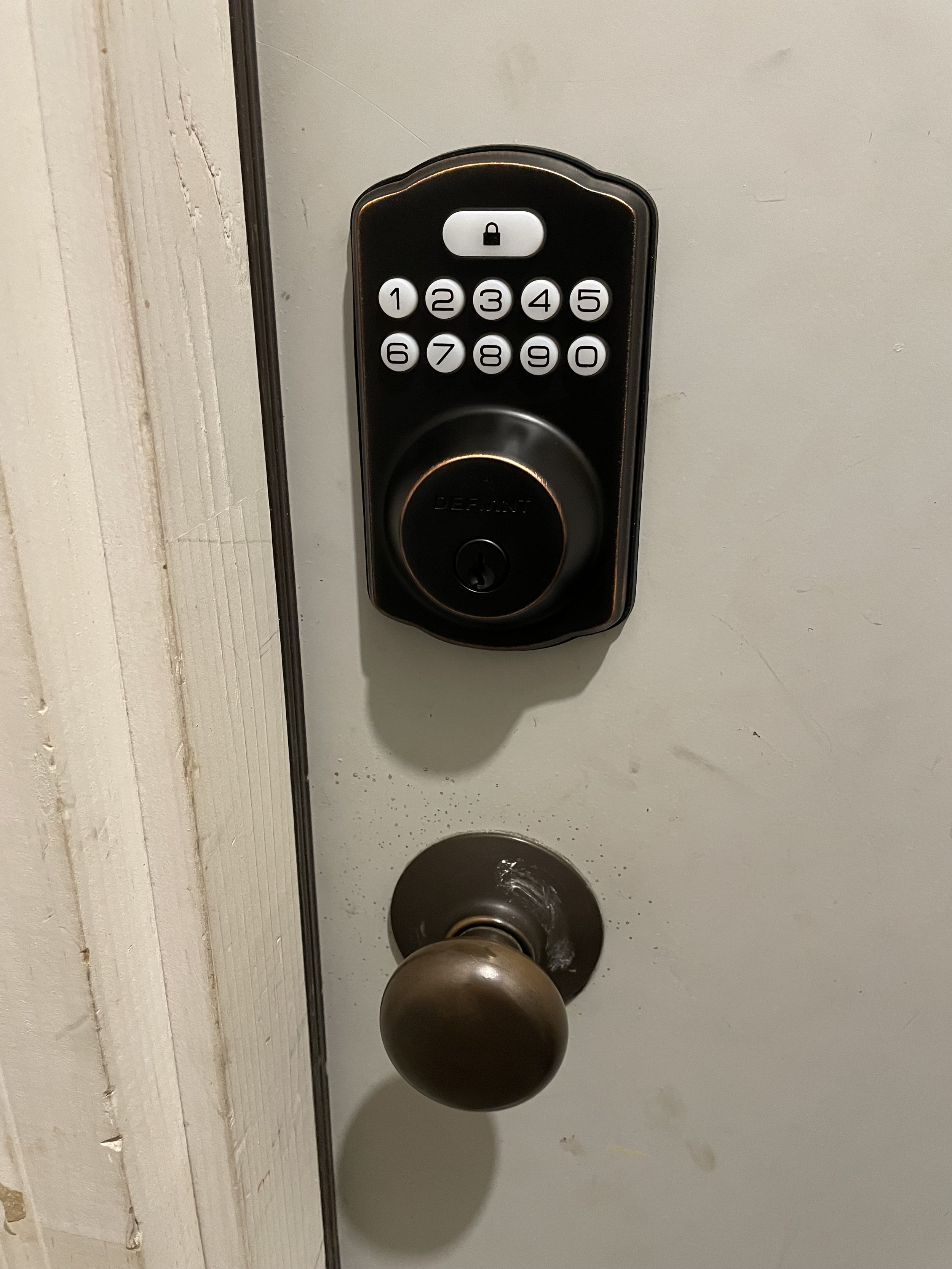 Keypad Entry Exterior Door Lock
