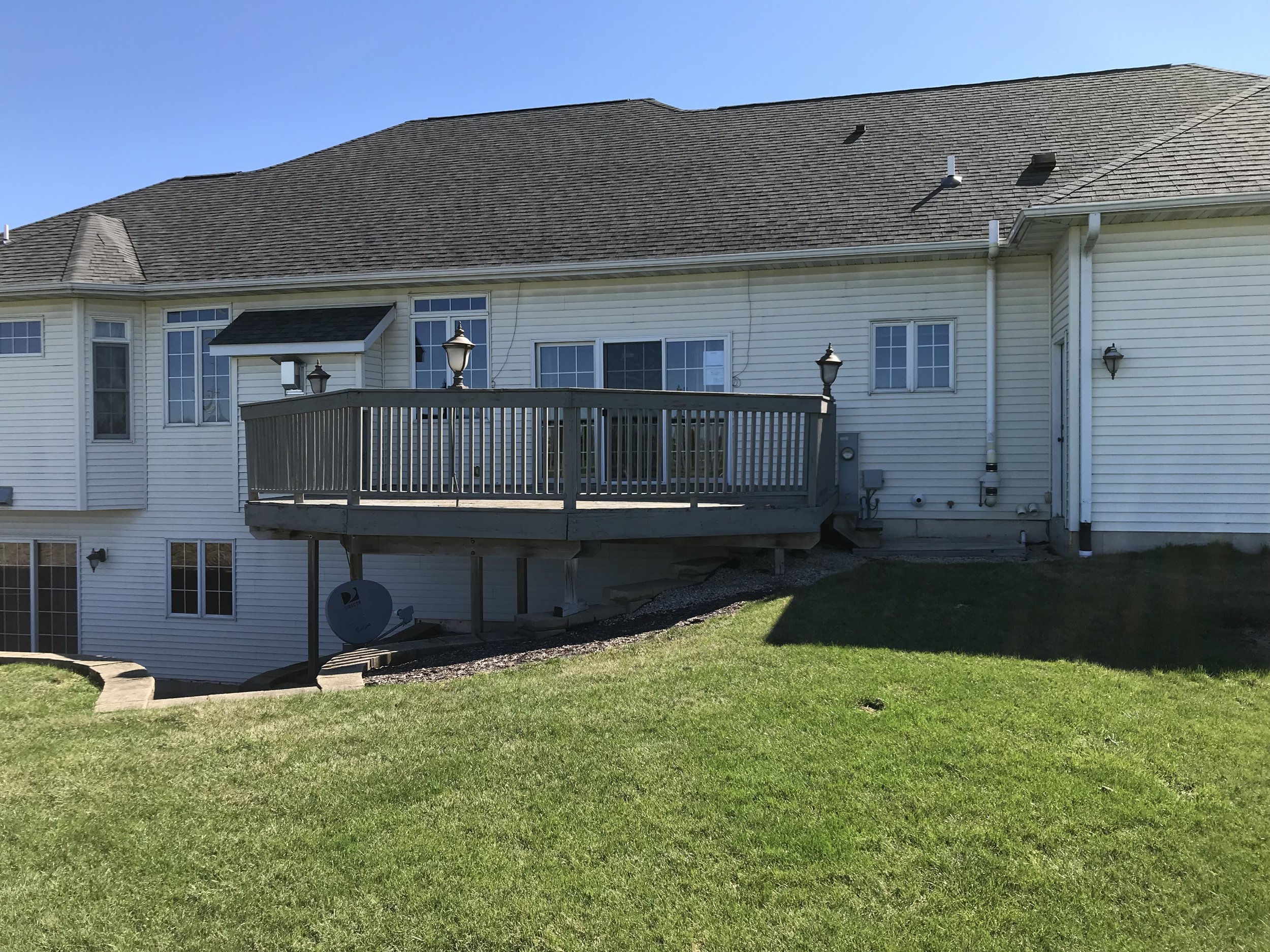 Old Deck to be Replaced