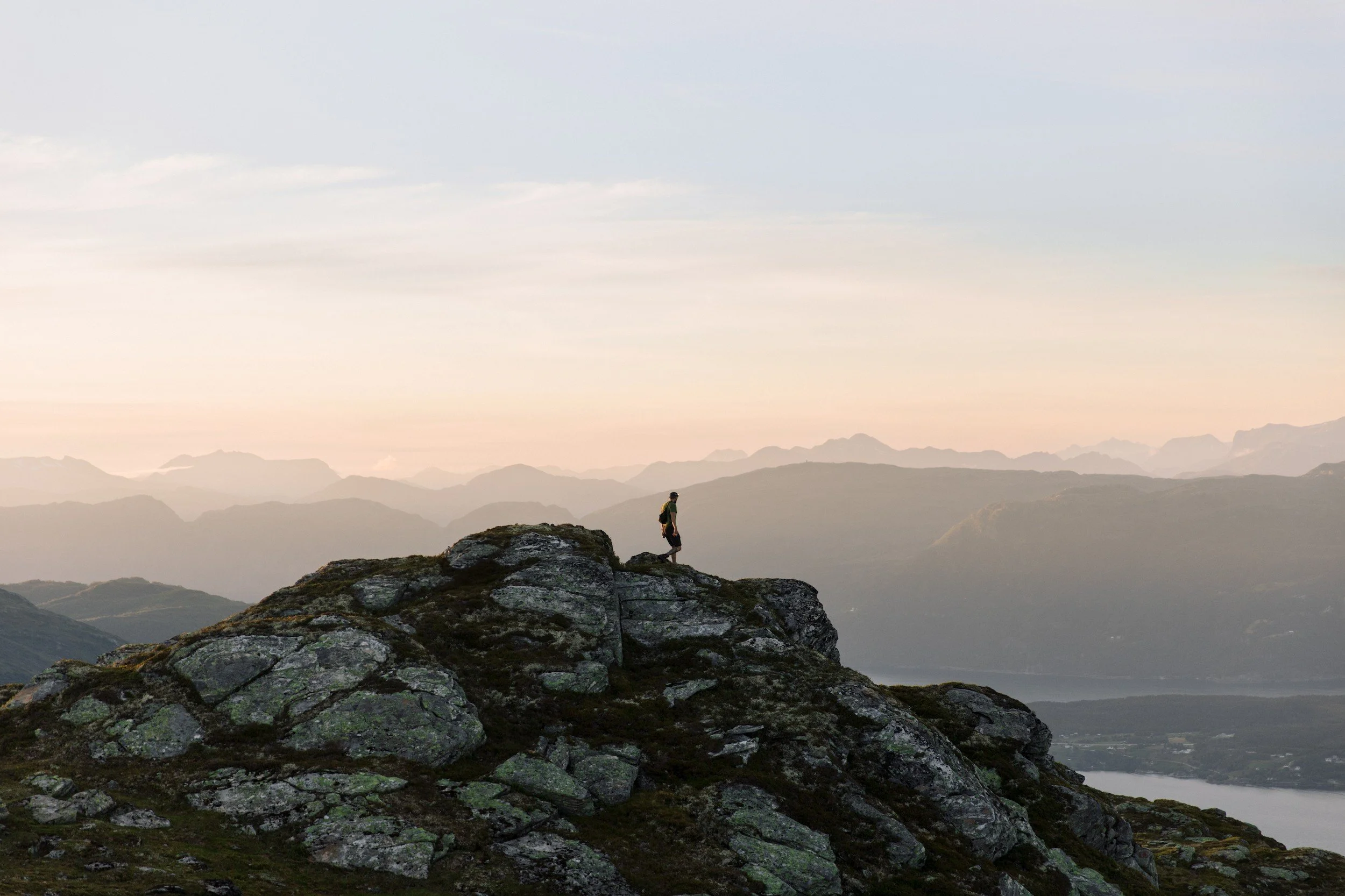 A person looking for inspiration for new custom design for acoustic solutions made from Norwegian wool.