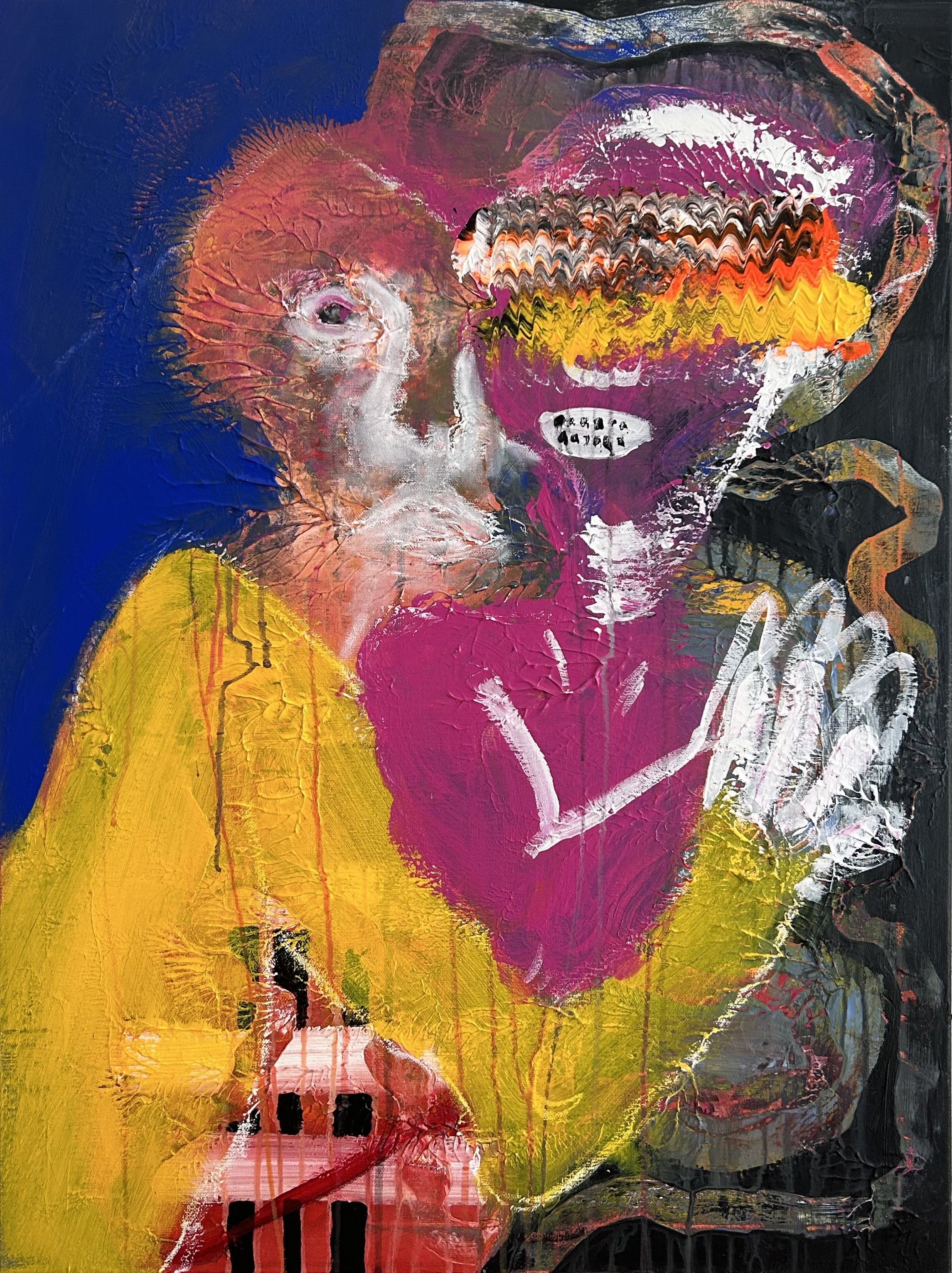 "Lovers embrace"