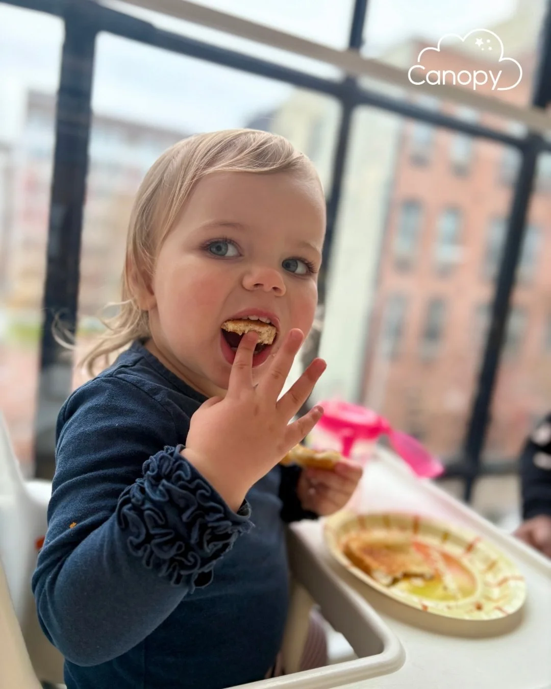 Cinnamon Toast Morning is back 🥖✨ Swing by today and build your own cinnamon-sugar toast. 🙌
⠀
We&rsquo;ll bring the toppings, you bring the appetite. See you at the toast bar (aka Canopy&rsquo;s kitchen)! 😋