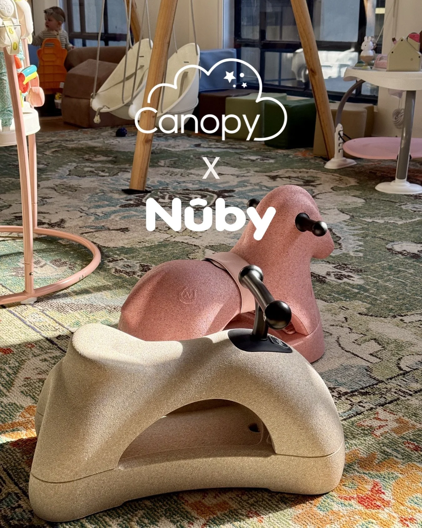 We&rsquo;re so excited to welcome @nubyusa to The Canopy 🤍
⠀
Our playspace now features a selection of Nuby toys for your little ones to explore while you&rsquo;re here - and we couldn&rsquo;t be happier to partner with a brand that shares our love 