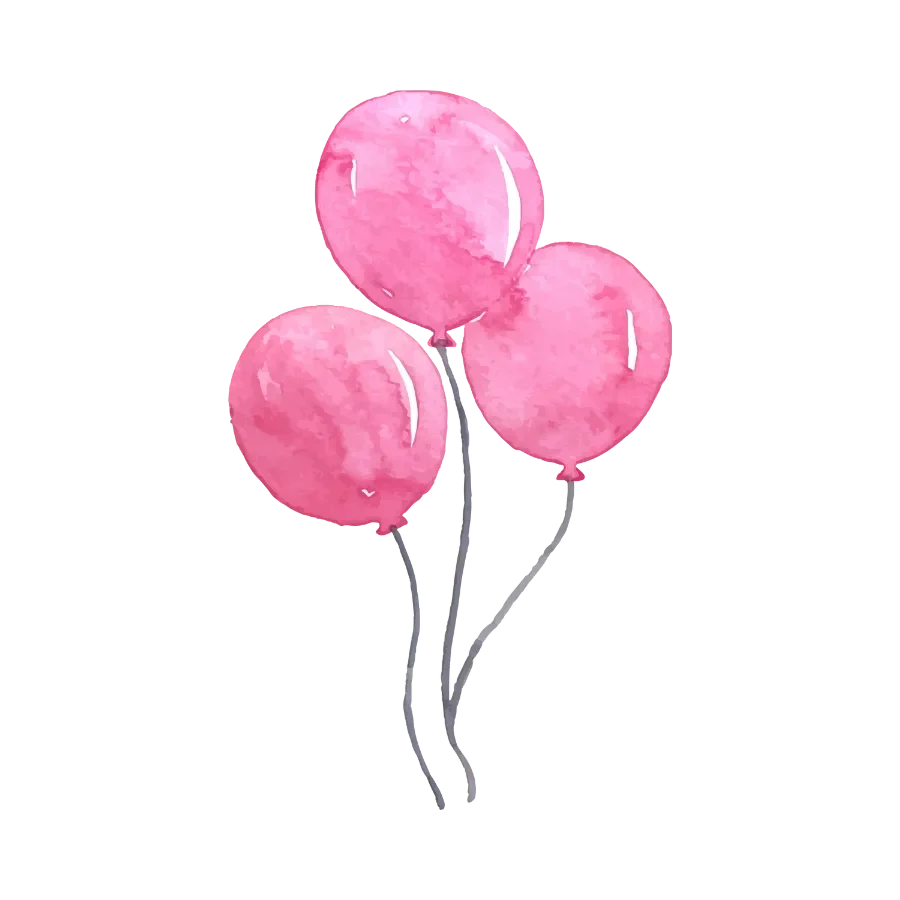 Pink Balloons