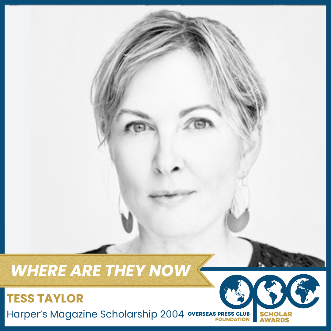 Where Are They Now: Tess Taylor