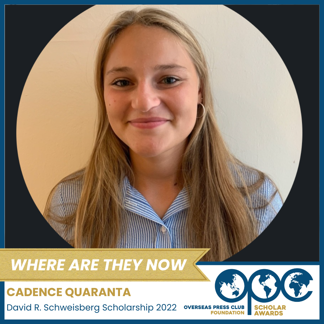 Where Are They Now: Cadence Quaranta