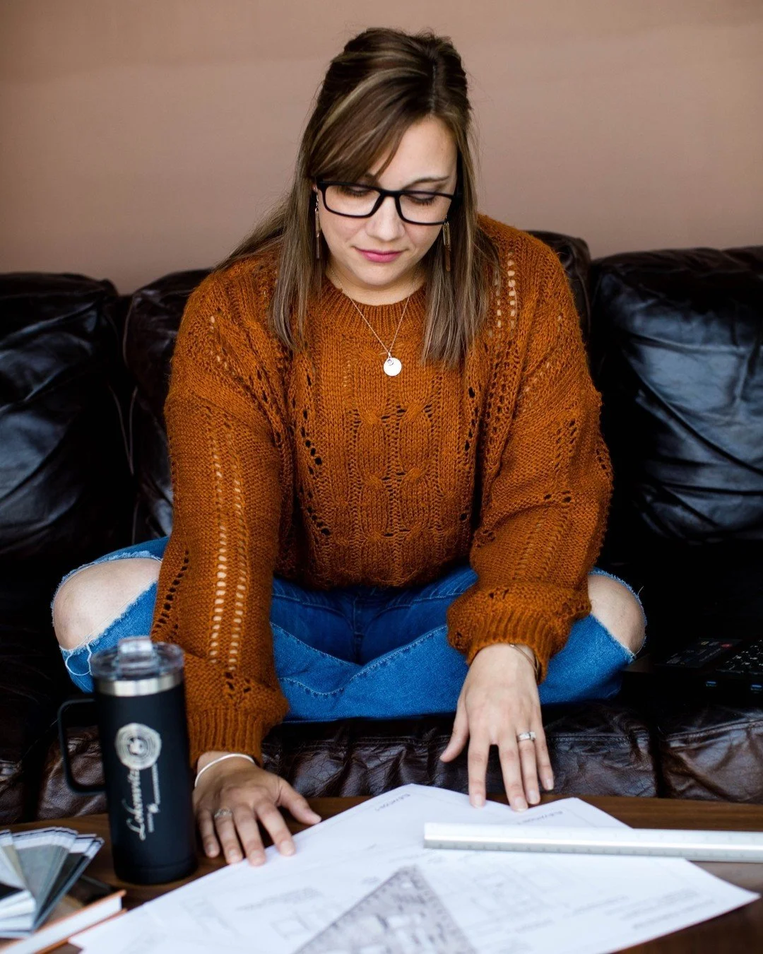 Meet the maker behind Lokenvitz Design &amp; Woodworking 👋

I&rsquo;m Sarah &mdash; designer, woodworker, and the heart behind Lokenvitz Design &amp; Woodworking.

I grew up building alongside my dad on a farm, where I learned early that wood isn&rs