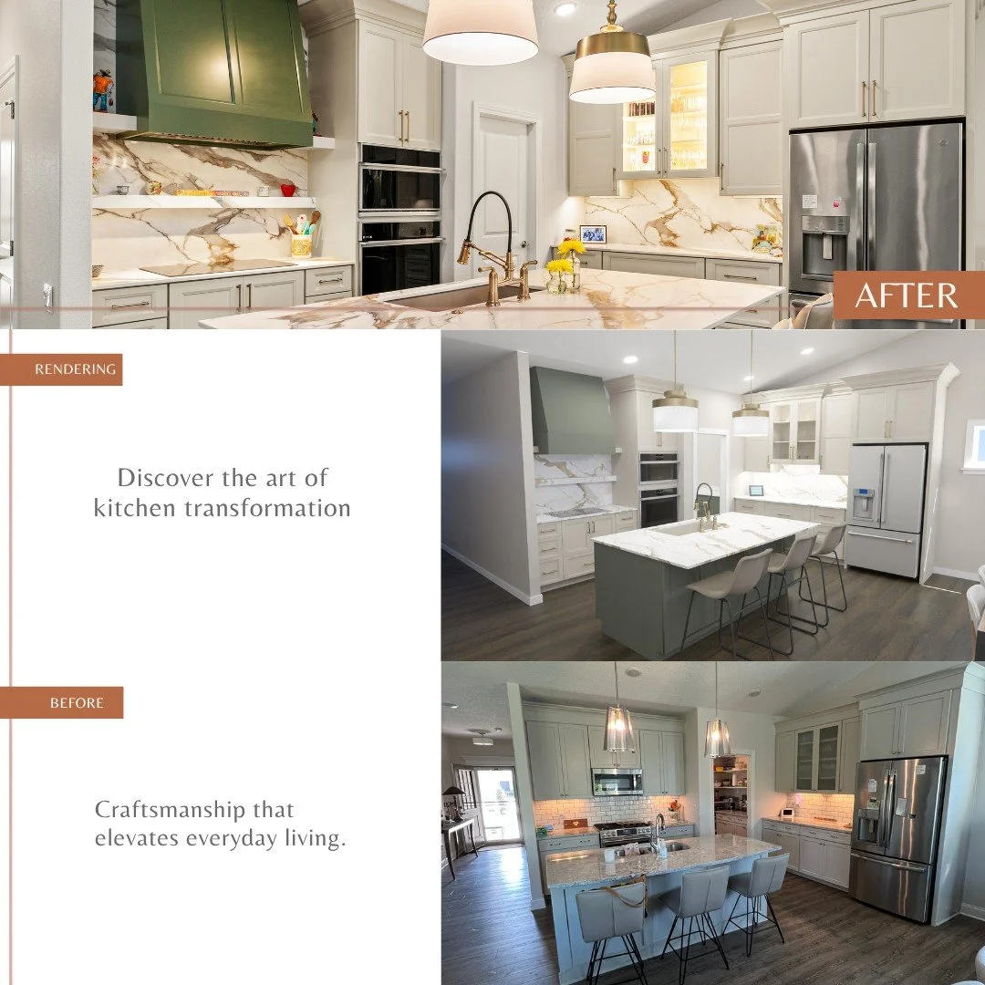 ✨ The biggest transformations don&rsquo;t always come from the biggest renovations.

This project wasn&rsquo;t about moving walls or completely reinventing the space. It was about making thoughtful design decisions that elevated everything the homeow