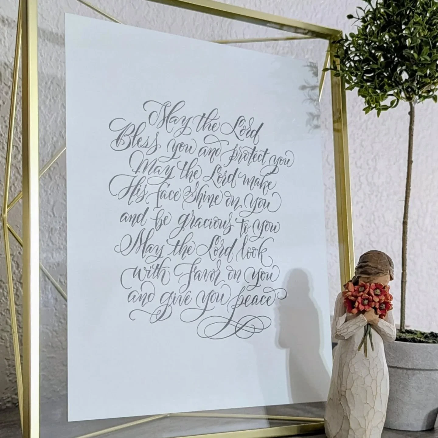 Happy Sunday!
#letterpress #sundayscripture #jennifercalligrapher