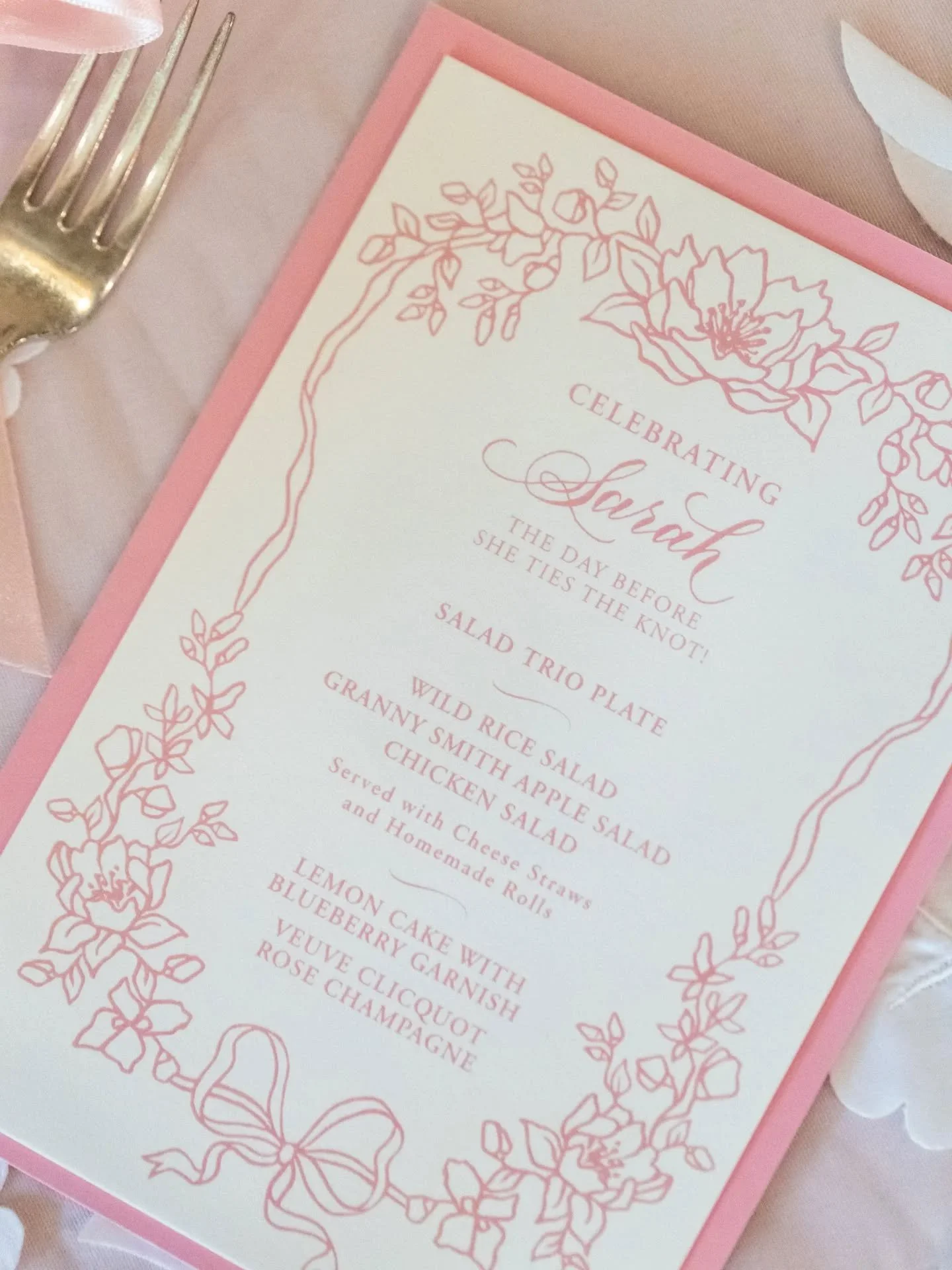 Bridal celebration with a touch of calligraphy 🩷😍 

Stationer @aperfectpair_sa 
Calligraphy @jennifercalligrapher 
Artwork @alexleighfranklin
Photography @johncainphotography 

#jennifercalligrapher #sanantoniowedding #calligraphy #weddingcalligrap