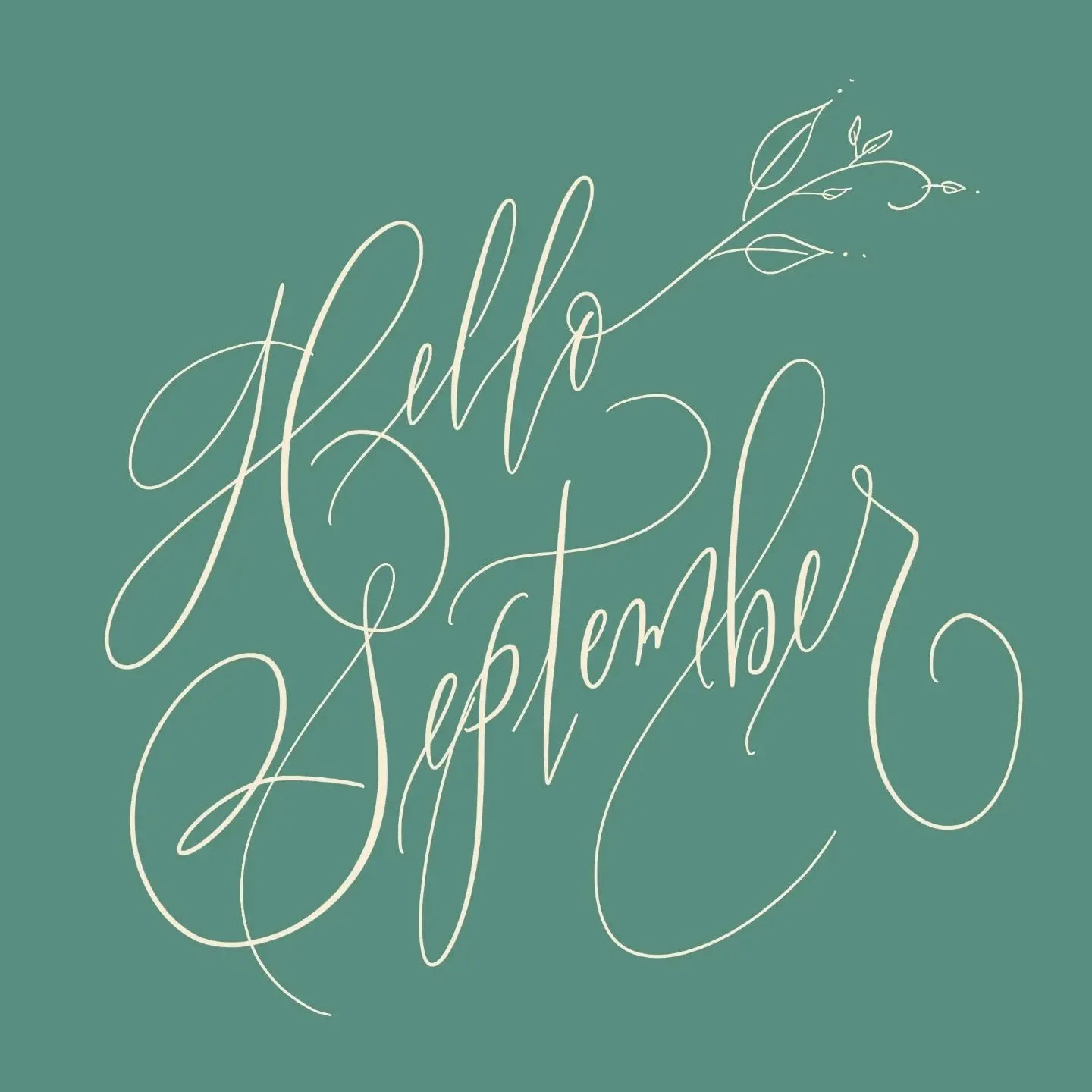 Hey there September! 🍂🕯️🥧 🎃 ☕

Go slow, and enjoy the season!

#jennifercalligrapher #september #almostfall #Calligraphy #procreate