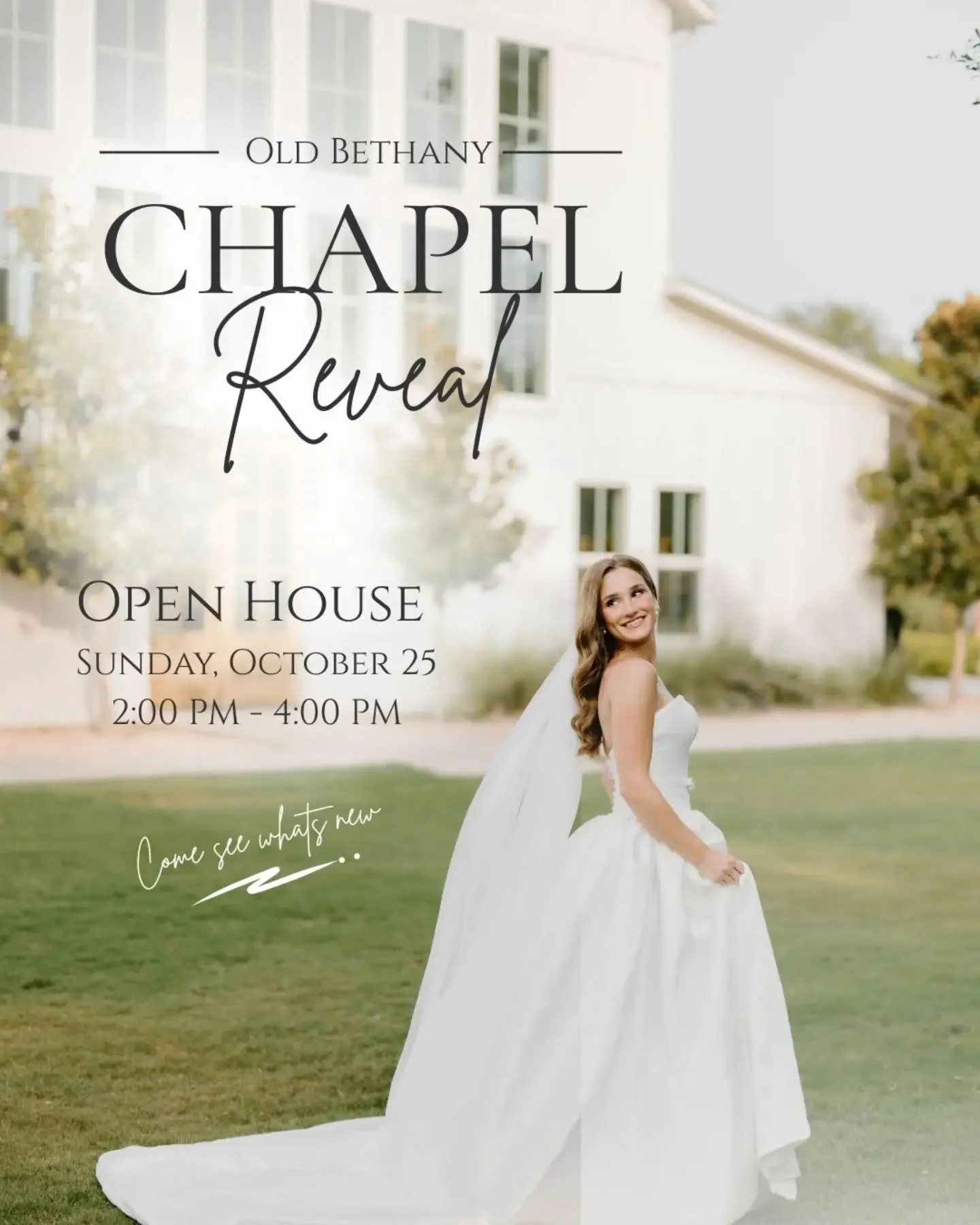 🤍 Dear Brides-to-be, mothers who are planning, best friends ~ 
Come to the open house at Old Bethany! Would love to meet you!

#jennifercalligrapher #weddings #wacotx #weddingplanner #centraltexas